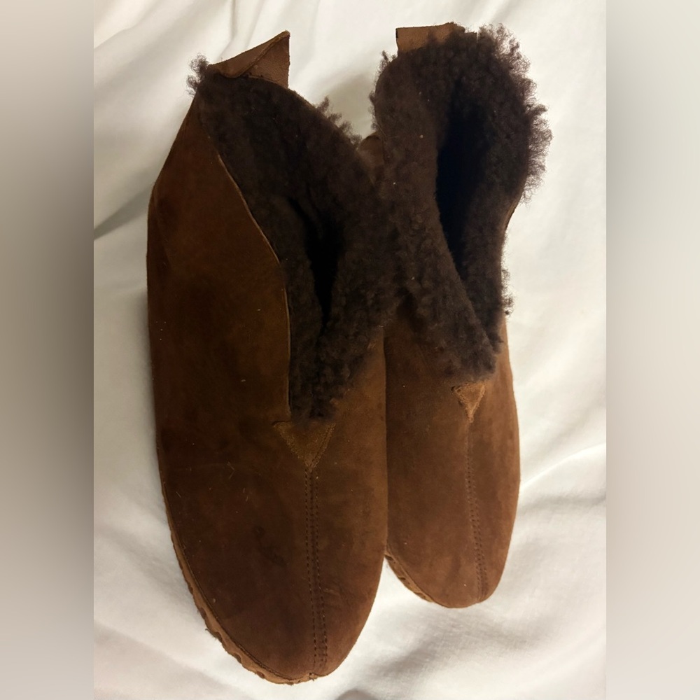 L.L. Bean Men's Brown Suede Boots